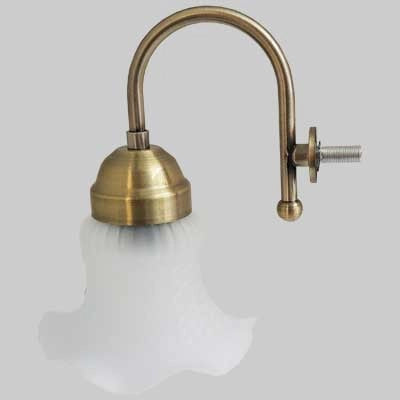 APPLIQUE PER SERIE ANTICATA  Ottone  Vetro     SAVINI