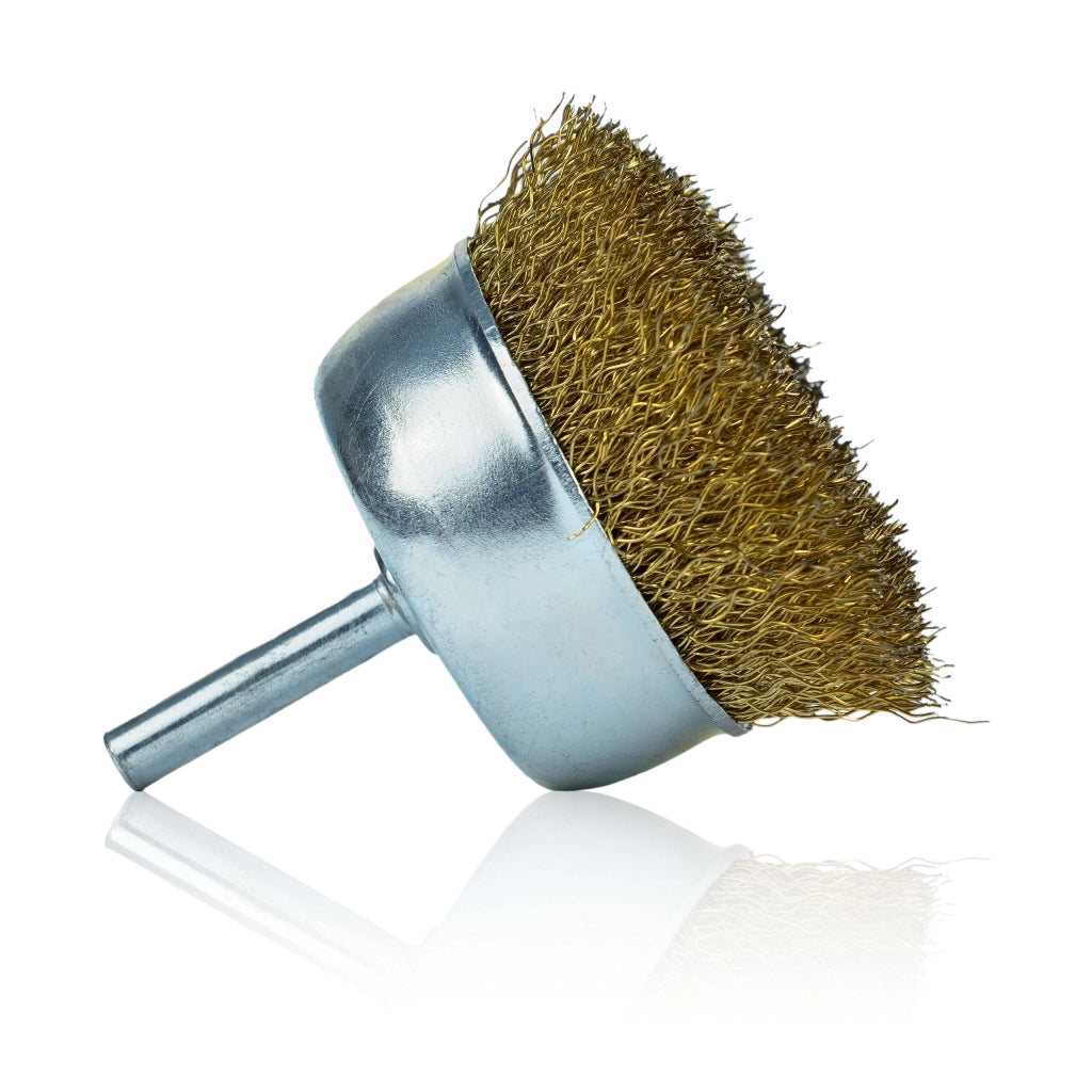 Set di 5 Spazzole Metalliche per Trapano – Alta Qualità, Filo di Ottone | Compatibile con Trapani 1/4"