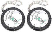 Set di Contatore di Punteggio Golf per 2 giocatori - Contatore di Punteggio in Plastica Durevole per 18 Buche - Accessori per il Tabellone di Stroke - Regolabile.