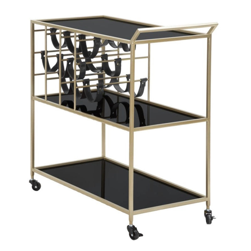 Carrello Black String cm 79x39,5x82