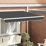Tenda a Braccio Antracite 230 x 20 cm Tela 42000687
