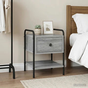 Armadio da Notte Sonoma grigio 35 x 36,5 x 47 cm 8007665
