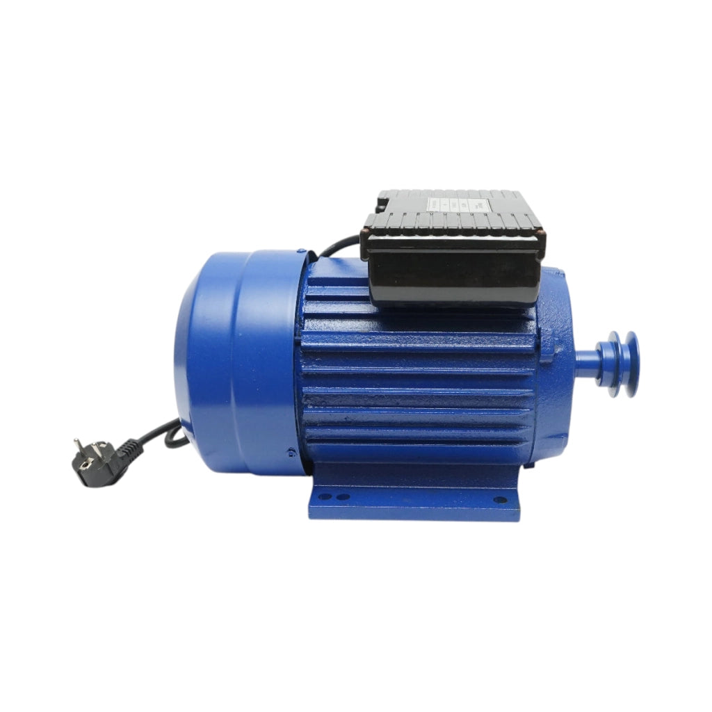 Motore elettrico monofase 4KW, 220V con protezione termica, statore 160x110mm Breckner Germany