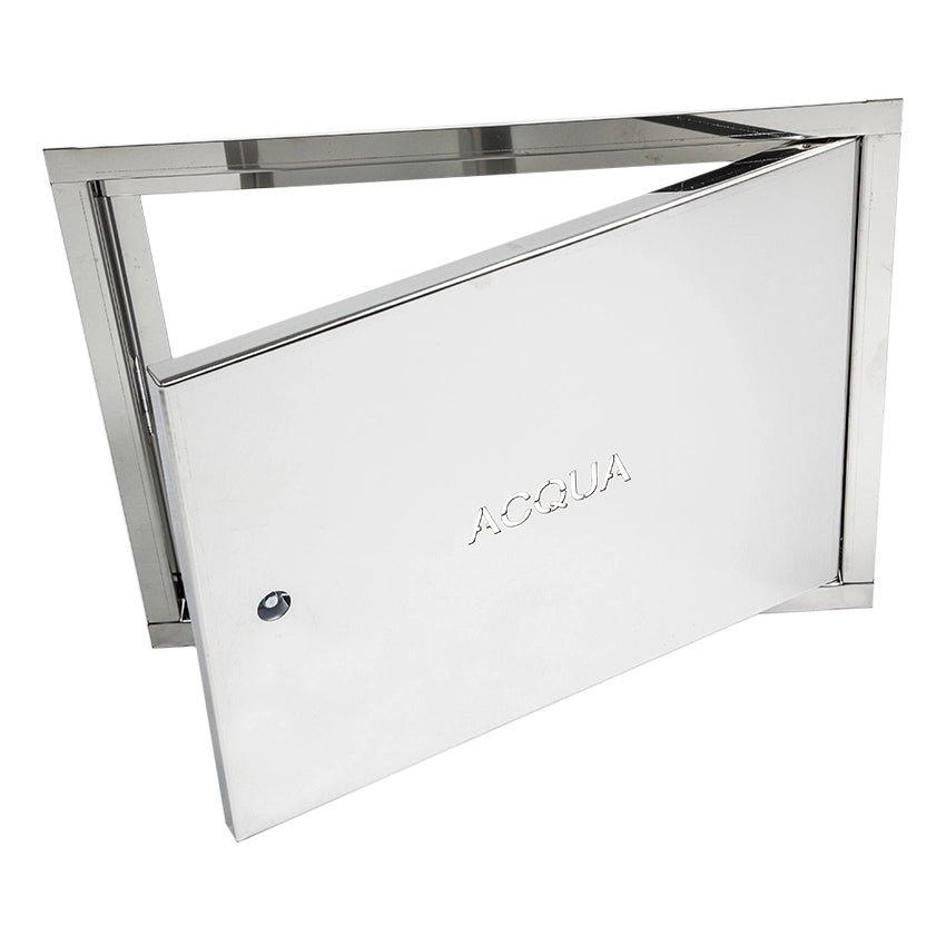 SPORTELLO PER PROTEZIONE ACQUA ZINCATO- H1xL1(nicchia)36x51- HxL 40x55- DK- pezzi 1