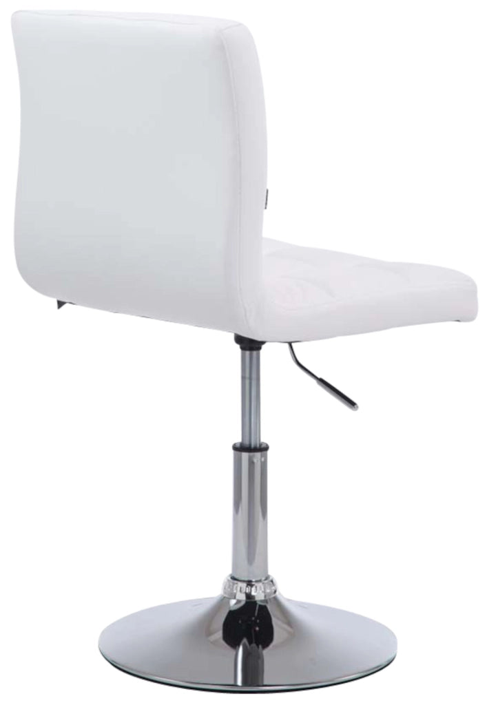 Set 4 sedie da lounge Palma similpelle bianco
