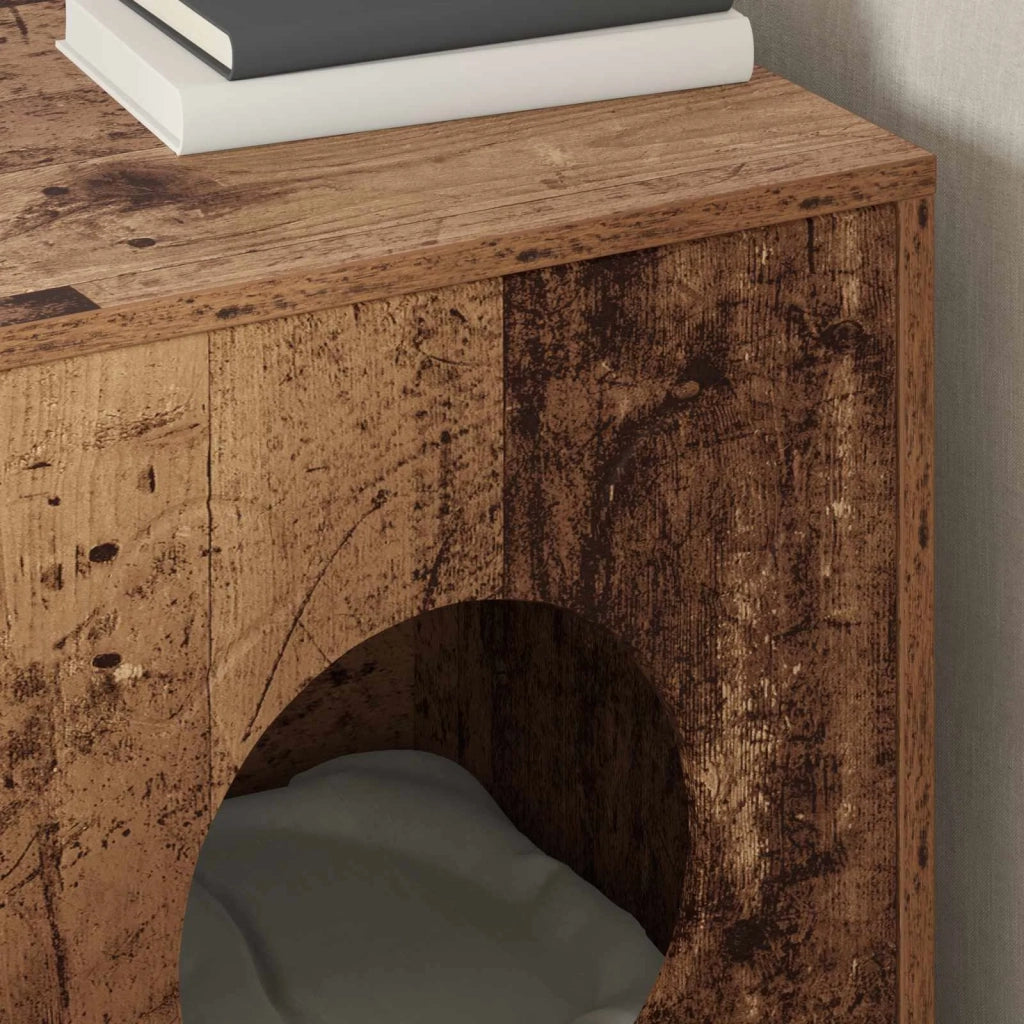 Casa per Gatti Legno vecchio 42,5 x 40 x 53 cm CFW6353514