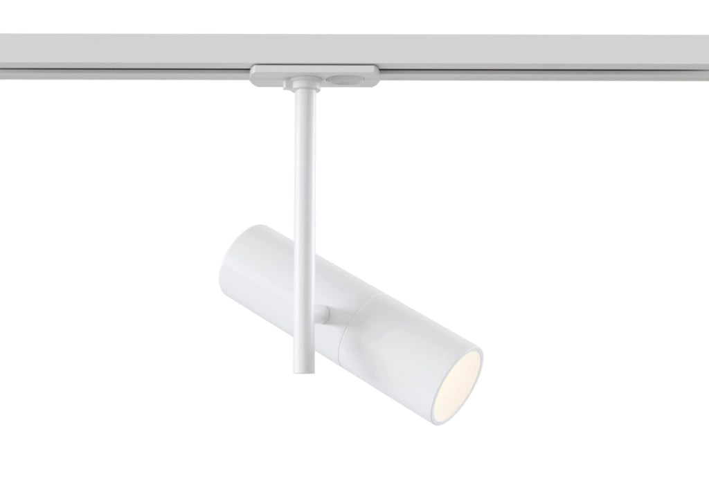 Faretto per Sistema Illuminazione Binario 50W GU10 in Alluminio Elti  Bianco
