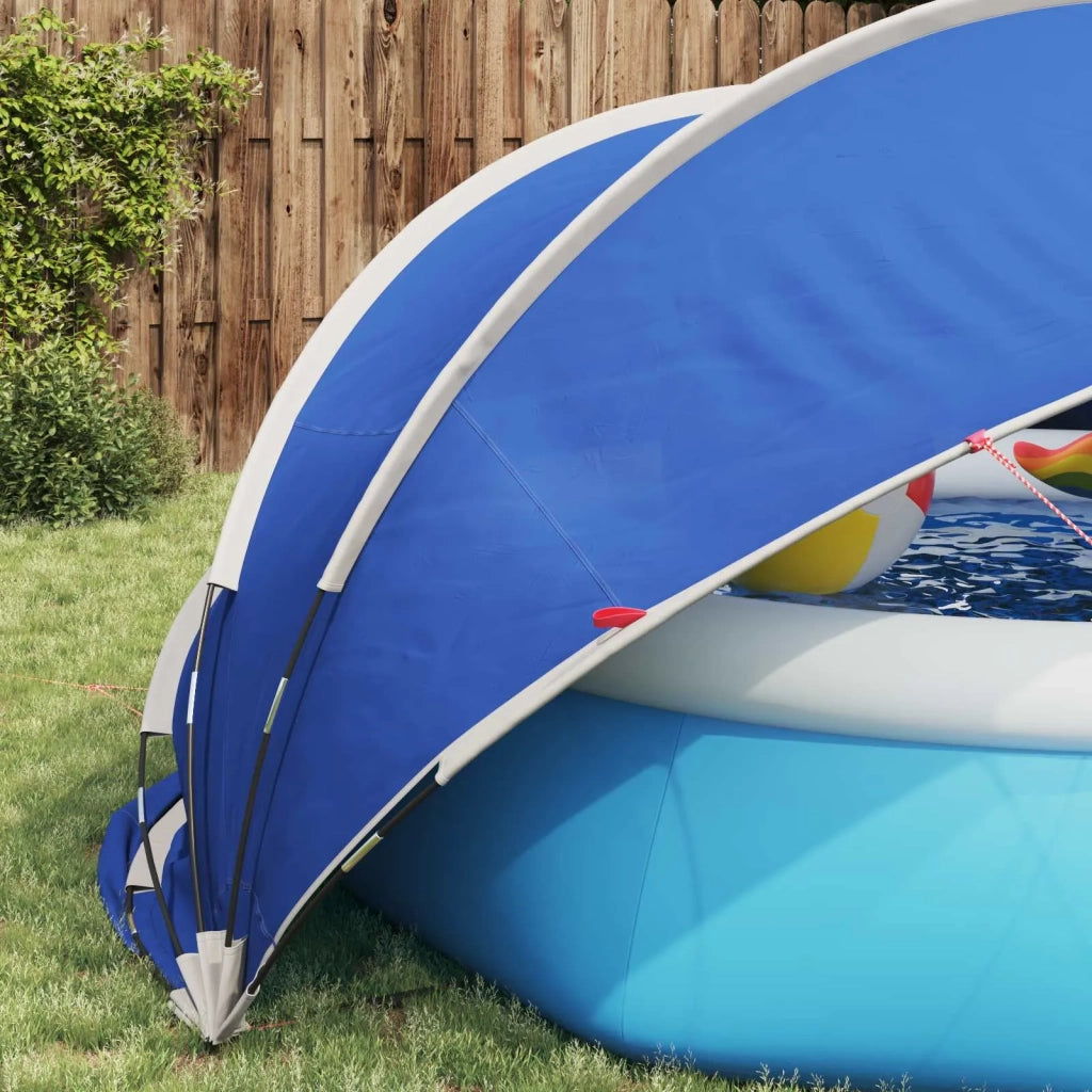 Dome Piscina 336 x 322 x 160 cm Blu Azzurro 42001101