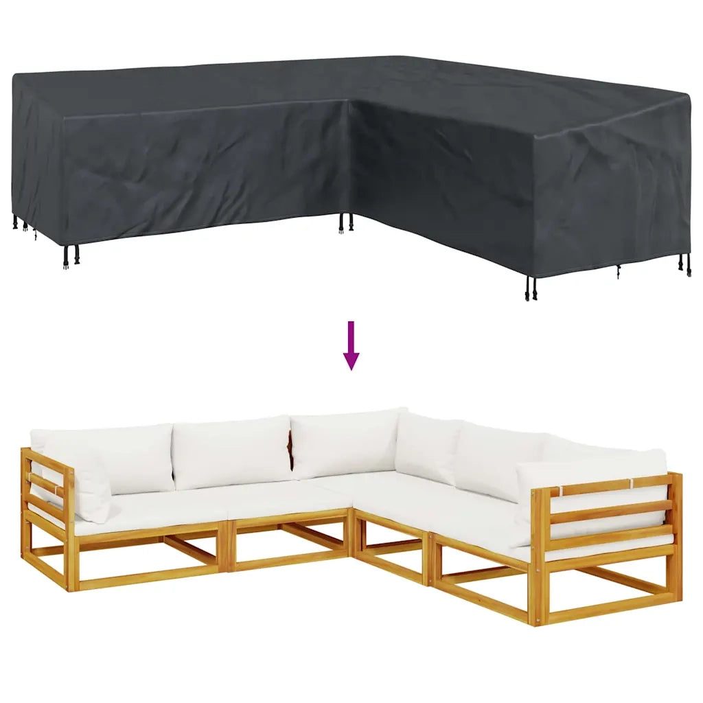 vidaXL Copertura per mobili da esterno 270 x 270 x 80 cm