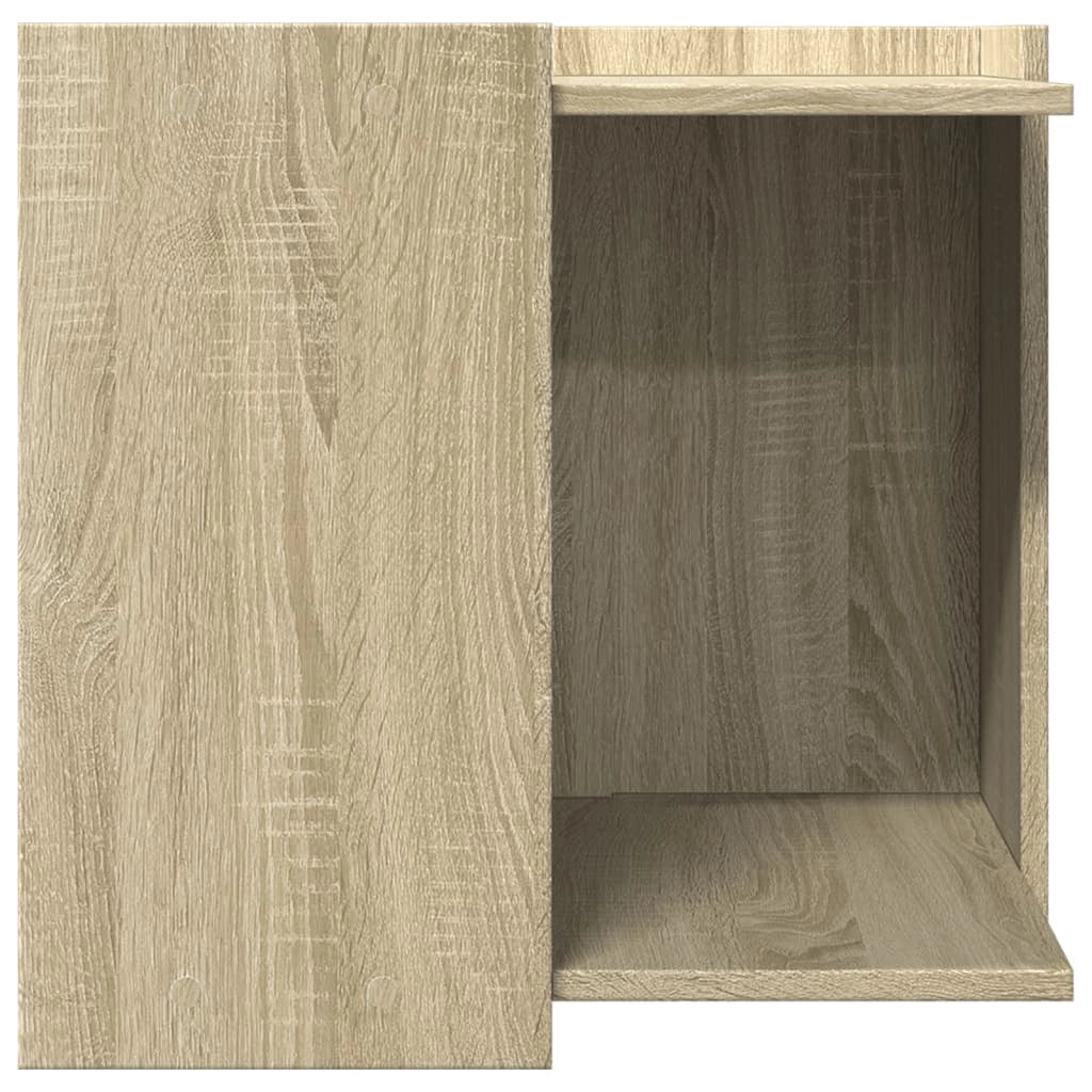 Mobiletto per lettiera per gatti in legno ingegnerizzato Sonoma marrone 02_0043340
