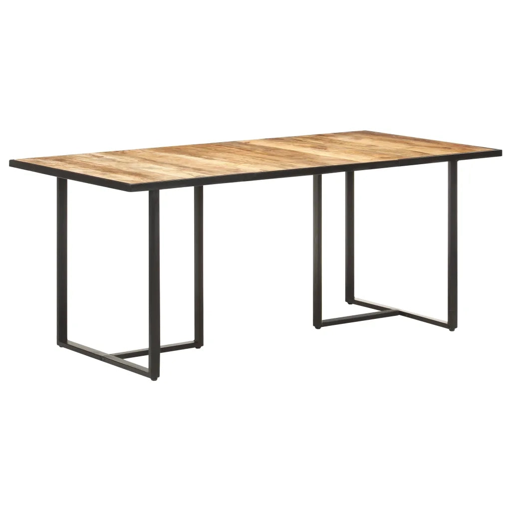 Tavolo da Pranzo | Tavolo da cucina 180 cm in Legno di Mango Grezzo