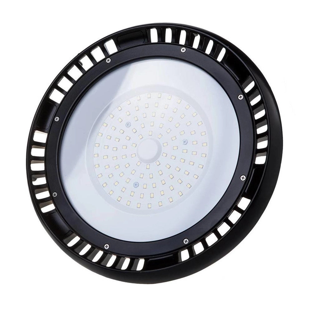 Trade Shop - Lampada Industriale Faretto Led High Bays 100w Gallerie Ufo 6400k Ip65 Esterno -