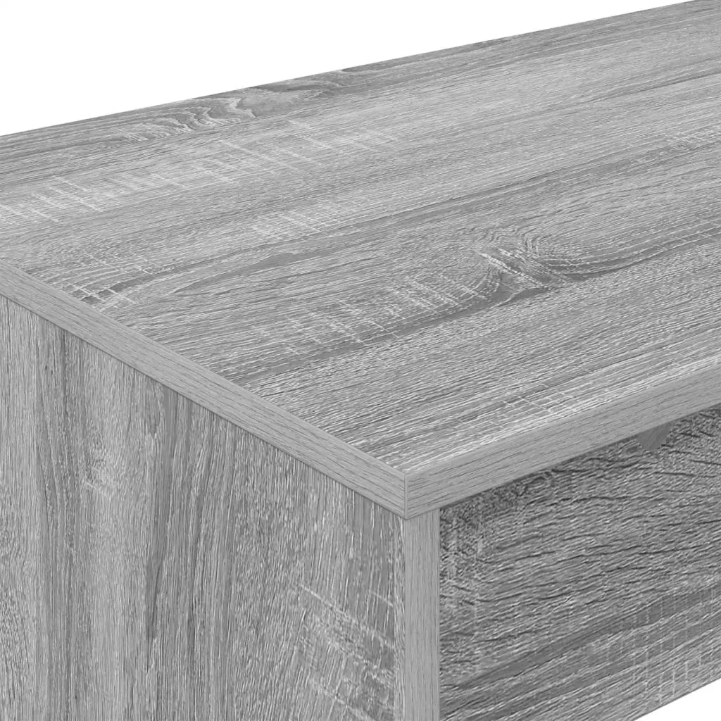 Scrivania Letto Sonoma grigio Legno ingegnerizzato 893736