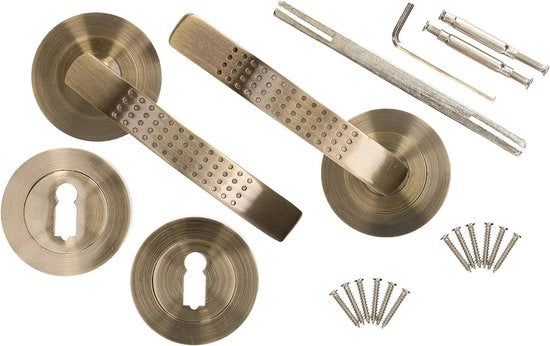 Kittura per contenitori - 110 mm barba a strisce universale - stile vintage