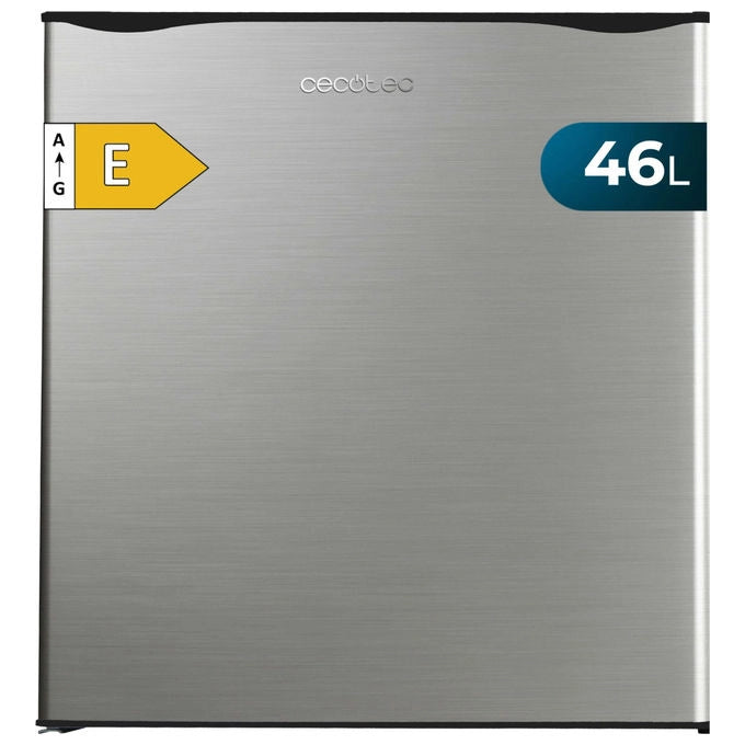 Cecotec GrandCooler 20000 Mini Frigorifero 46L Acciaio Inox Classe E con Congelatore