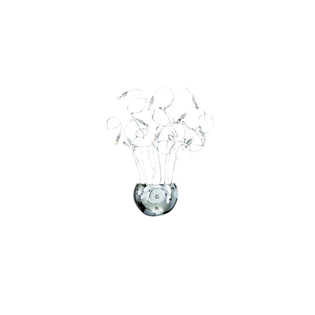 Loano, Lampada da Parete, Argento