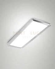 6806-50-010 CORNICE BIANCA CARTONGESSO A RASARE 119,5X29,5CM IN METALLO