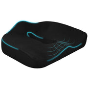 Cuscino ortopedico per sedile, cuscino ergonomico per sedia da ufficio, auto, ecc., cuscino in memory foam per coccige, per sciatica, emorroidi,
