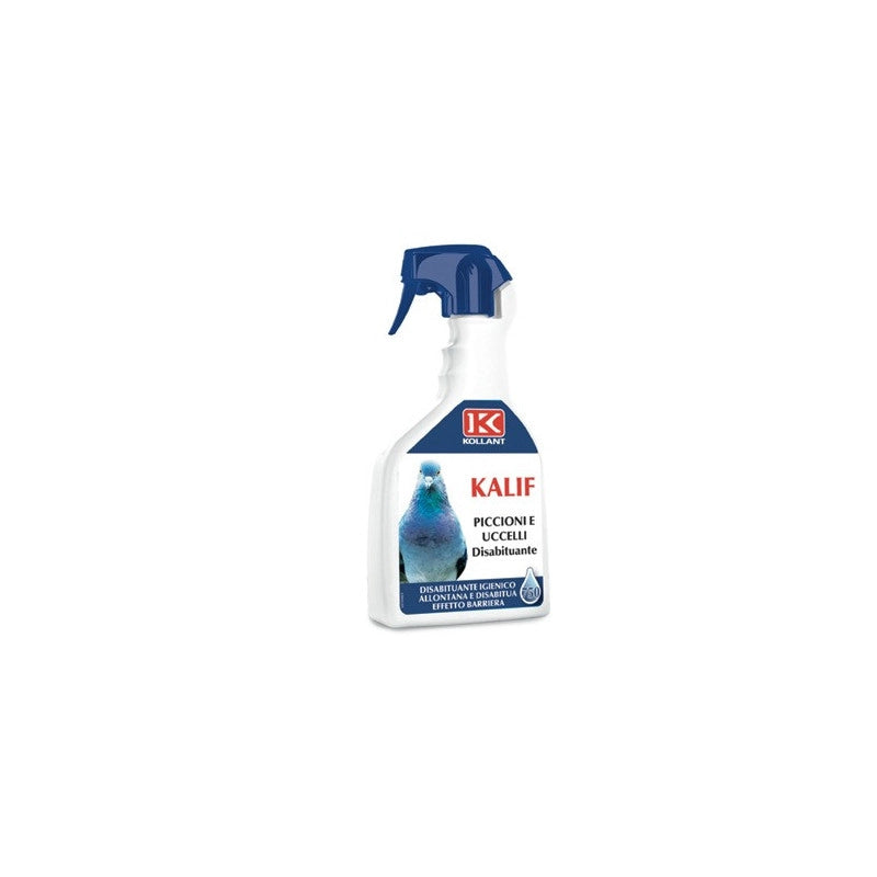Repellente Kalif uccelli 750 ml – Barriera olfattiva naturale – Uso esterno