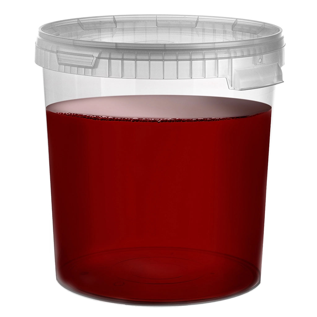 Contenitore per fermentazione KADAX da 33 litri, secchio per vino, liquori e birra con coperchio, fermentatore