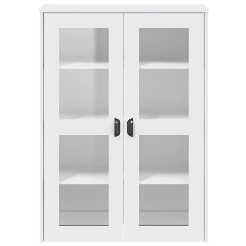 Piano per Credenza | Madia | Buffet da pranzo | Armadio da pranzo VIKEN Bianco in Legno Multistrato
