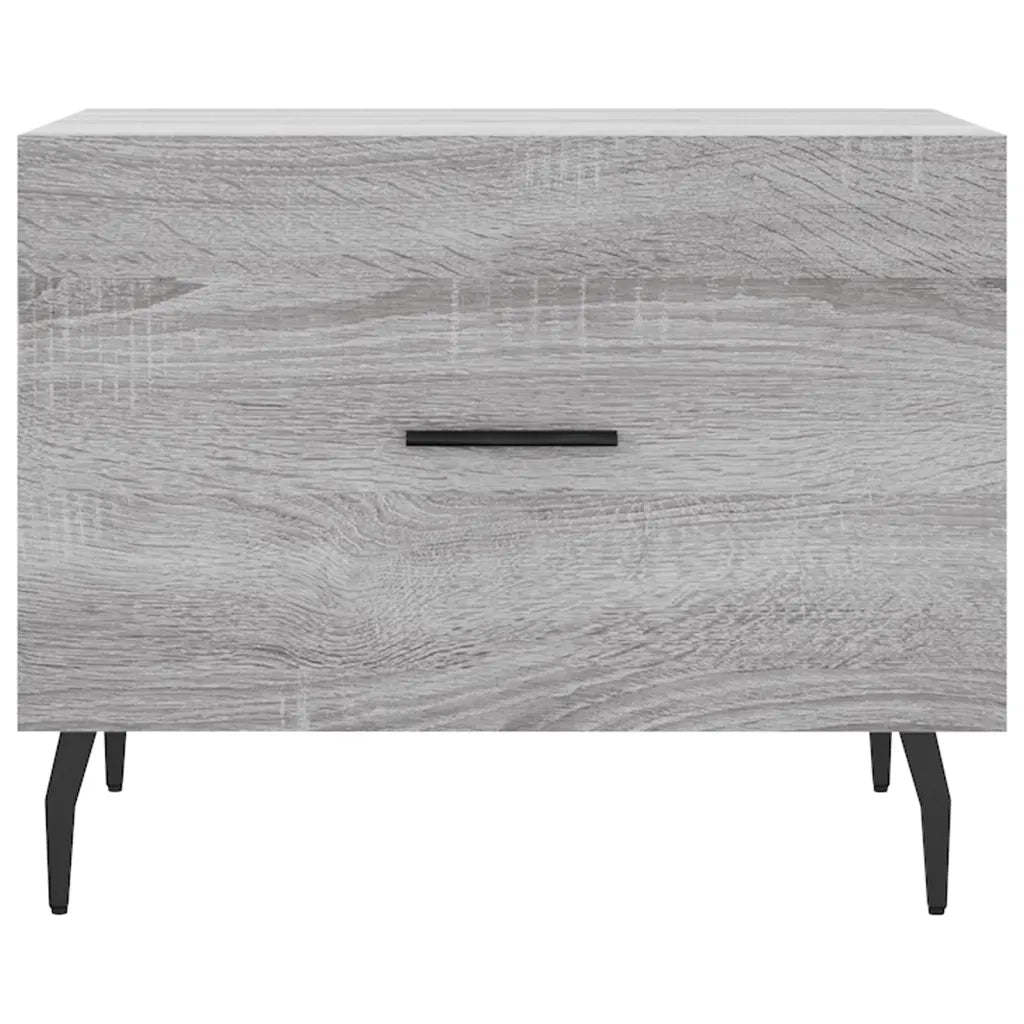 Tavolino da Salotto Grigio Sonoma 50x50x40 cm Legno Multistrato 829440