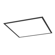 Plafoniera Moderna Moradillo Acciaio Nero Plastiche Bianche Led 32,5W 4350Lm