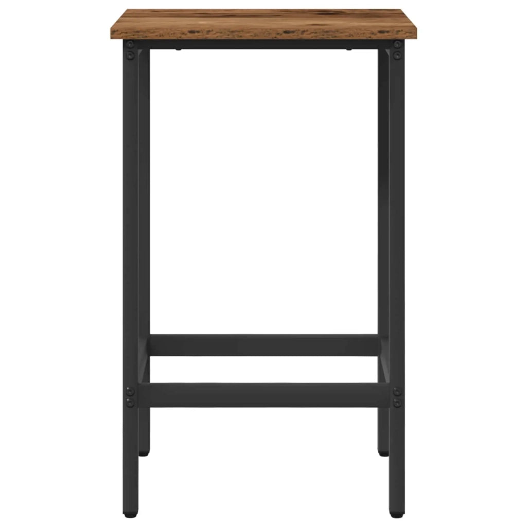 Sgabello da bar 2 pcs Legno antico 40 x 32 x 64 cm 8006136