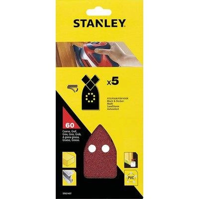 CARTA ABRASIVA VELCRATA MULTILEV BD STANLEY - GRANA 240 STA31457-XJ CF=PZ 5- 5 confezioni