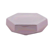 Trade Shop - Piattino Per Sapone Esagonale Effetto Visivo Portasaponetta Accessori Bagno 79941 -