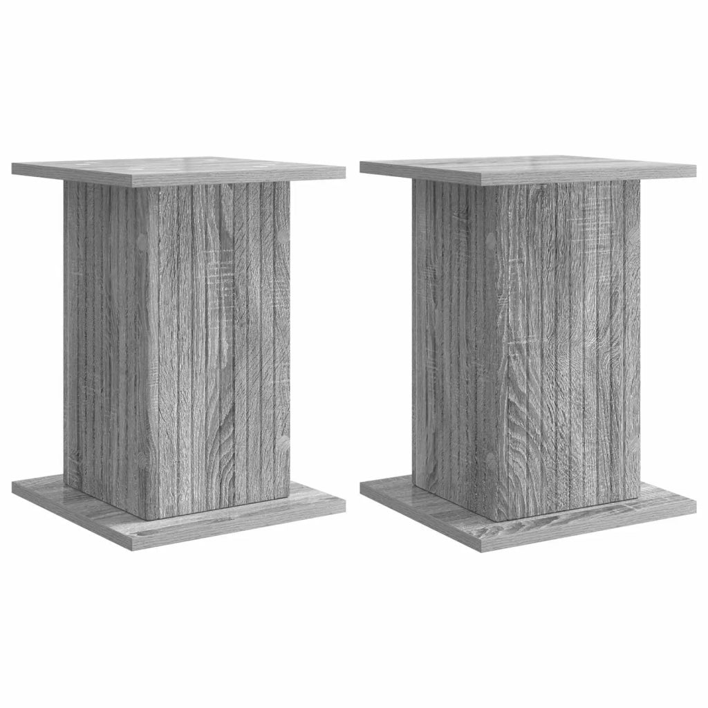 Supporto per piante 2 pcs Grigio Sonoma 30,5 x 30 x 43 cm