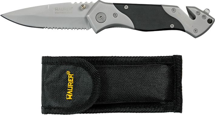 Coltello serramanico l inox 20cm maurer spellafilo