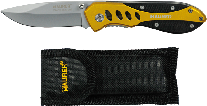 Coltello serramanico lama inox 18,5 cm maurer