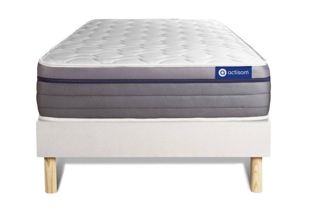Kit rete e materasso matrimoniale Actimemo zen 90x200cm - Spessore : 26cm- memory foam - Bilanciato -