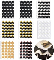 Sticky foto angoli autoadesivi - 192 pezzi - nero - per scrapbook