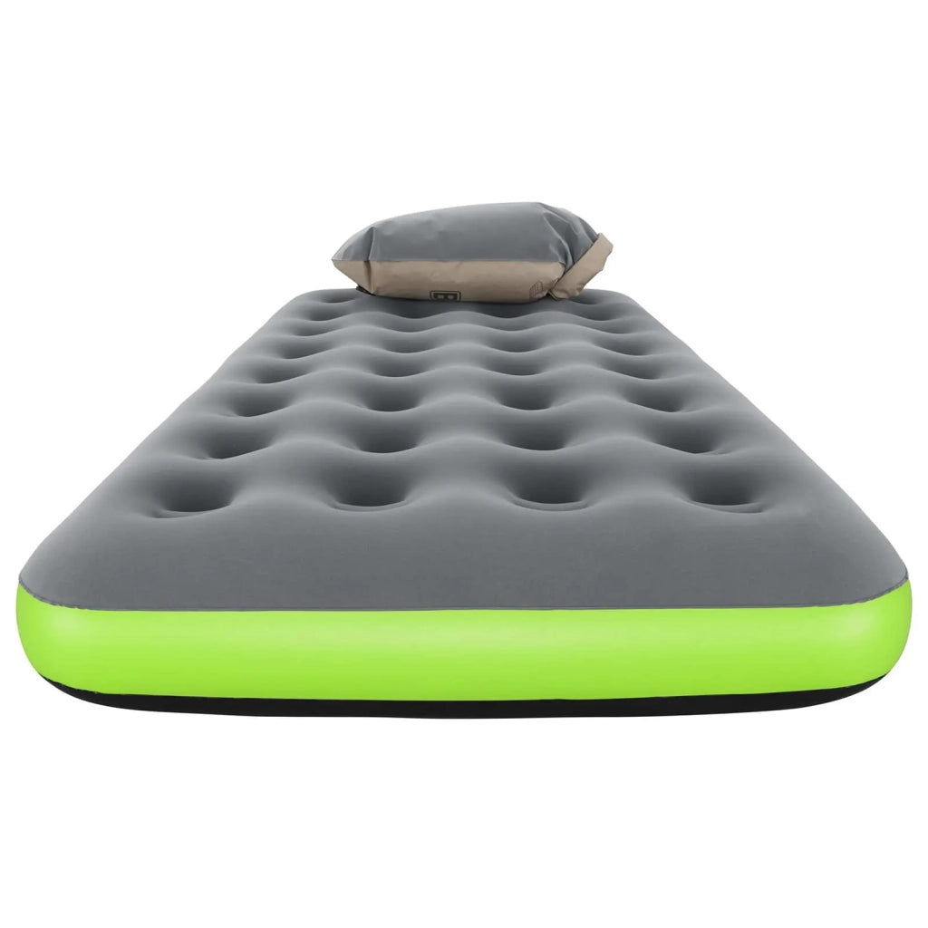 Bestway Materasso ad Aria Grigio e Verde 188 x 99 x 22 cm PVC 42035747