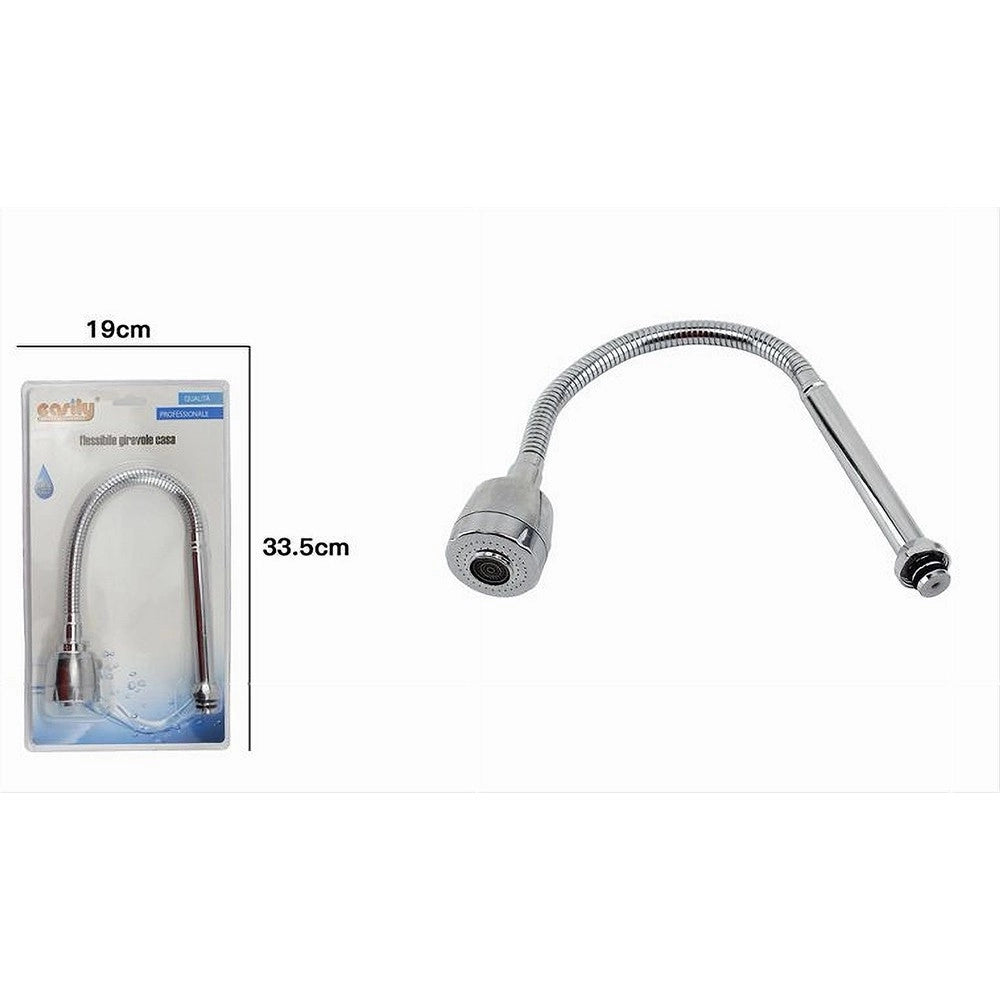 Trade Shop - Canna Ricambio Flessibile Per Lavello Miscelatore Rubinetto Doccetta Cucina 69074 -