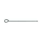 Aste per Scovoli Filetto 12Ma Ferro Rigido + Anello H. 100 Cm