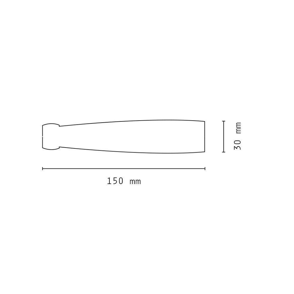 Trade Shop - Torcia Led Ricaricabile Luce Led Chip Xpe Luminosita Regolabile Gancetto Dt-2086 -