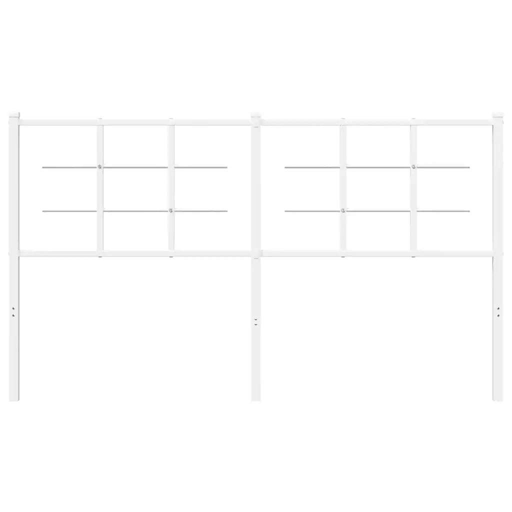 Testiera in Metallo-Testiera in Ferro-Testata Bianco 160 cm 901592