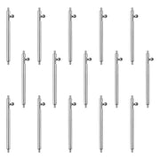 Cinturino per orologio con 15 penna a rapida rilascio - Acciaio inossidabile - 22 mm - Penna a veer - Kit di riparazione di riserva