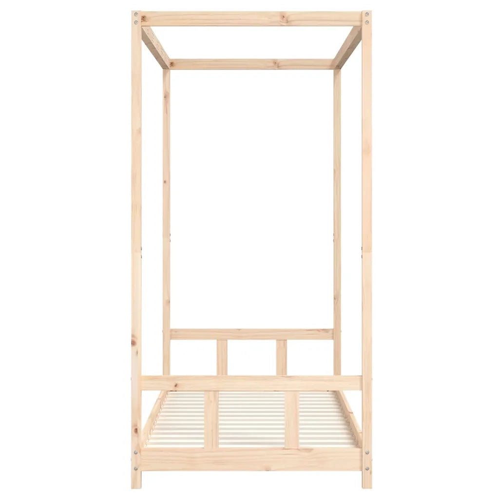 Giroletto per Bambini | Letto Infantile | Lettino 90x200 cm in Legno Massello di Pino