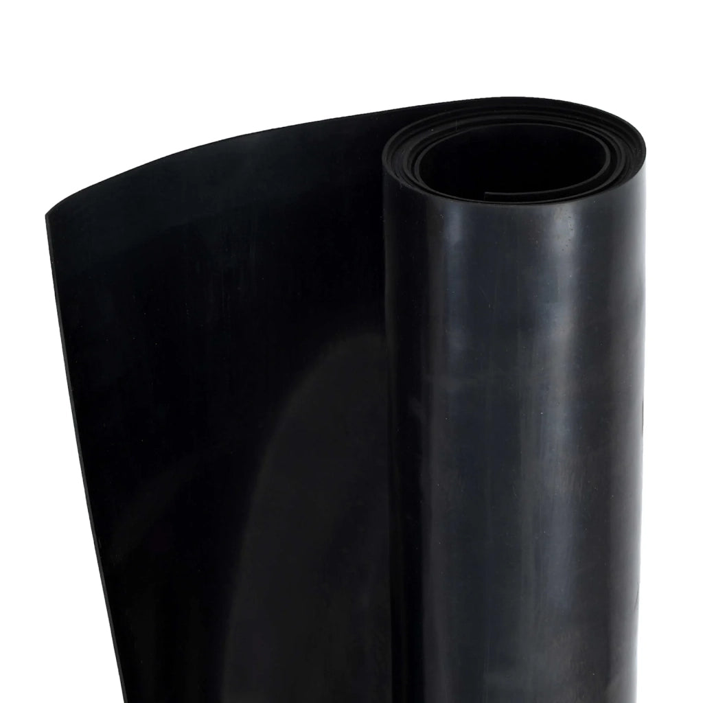 Tappeto per pavimento Nero 1,2 x 5 m Gomma