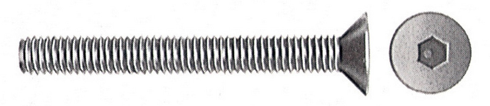viti testa svasata piana brunite esag. incassato 8x30 cod:ferx.937