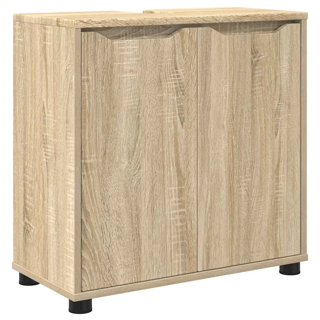 Mobile per lavabo da bagno Rovere Sonoma 60 x 30 x 60 cm 888749