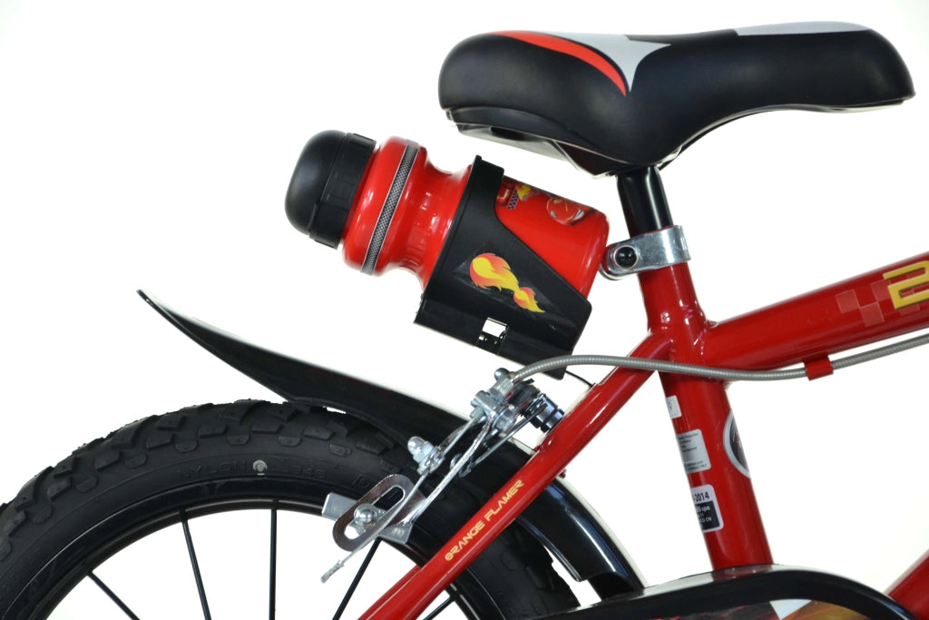 SCH CARS 16", bicicletta per bambini, bici bambino, adatta a bambini tra i 5 e i 7 anni, per altezza tra 105 e 135 cm, c