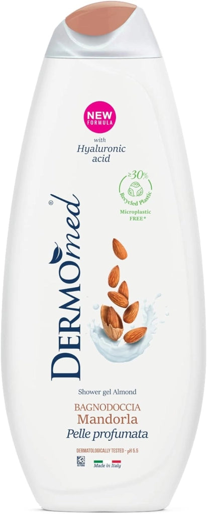 DERMOMED BAGNODOCCIA CON ACIDO IALURONICO 650 ML MANDORLA