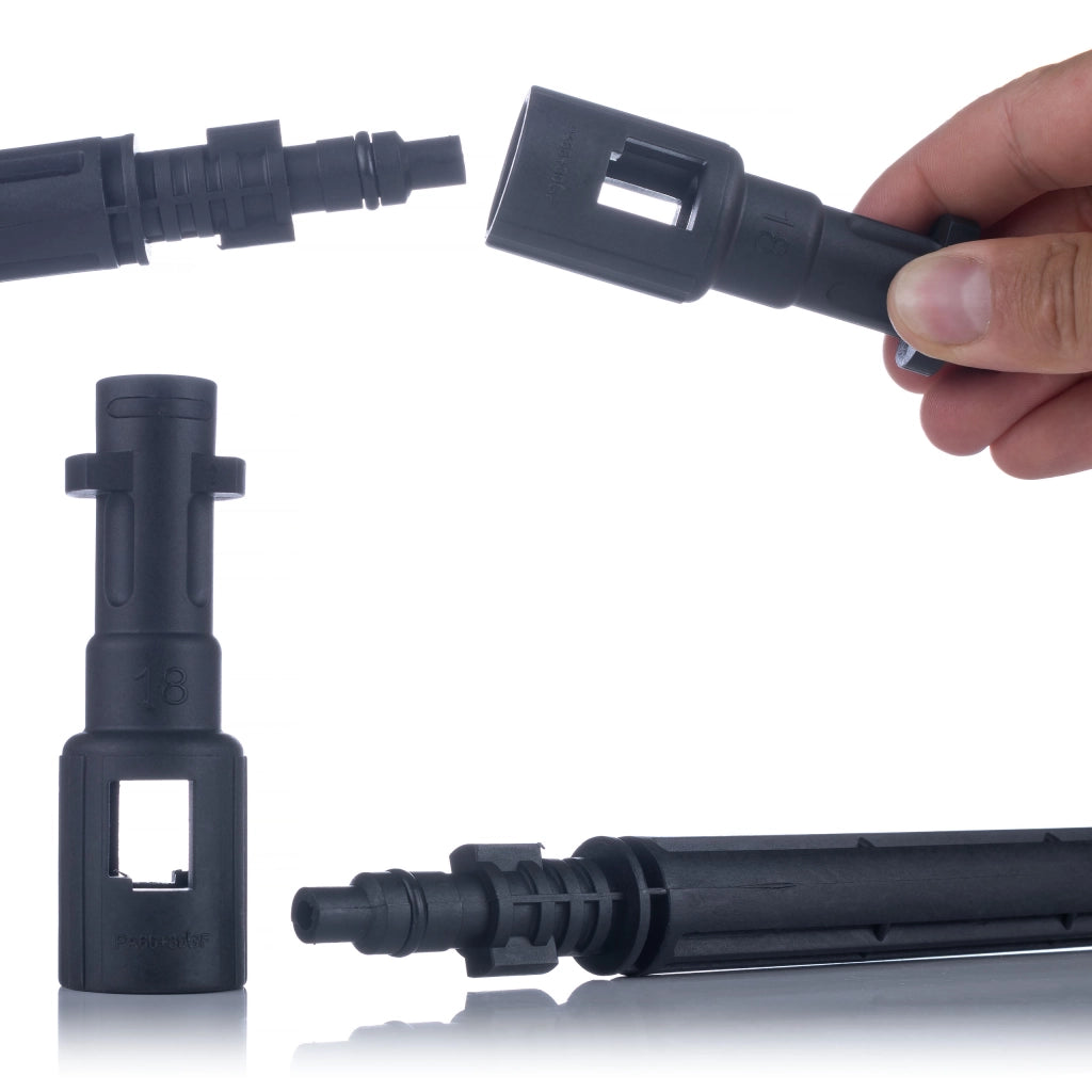Lancia con Ugello Rotante di Ricambio compatibile con Idropulitrici Kärcher K2-K7, Black & Decker, Lavor, VAX