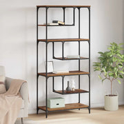 Libreria-Scaffale per Libri-Mobile di Stoccaggio Legno vecchio 81 x 36 x 176 cm Legno multistrato