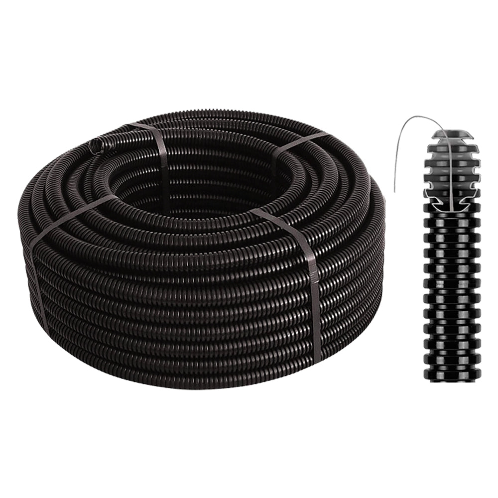 Tubo corrugato pieghevole ø 16 x 100 m in ABS